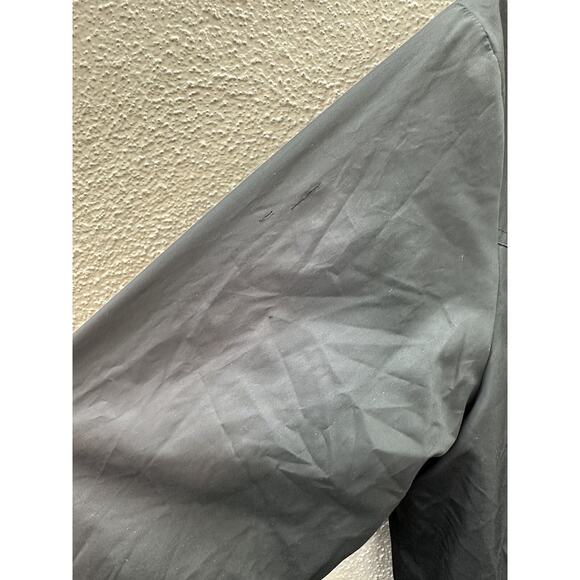 Athletic Works Womens Jacket Size Medium Black Zip Up Hooded Fleece Lined - Picture 11 of 16